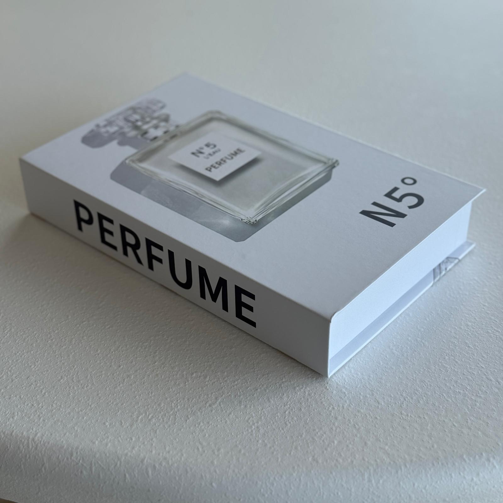 Perfume Decorative Storage Book Box