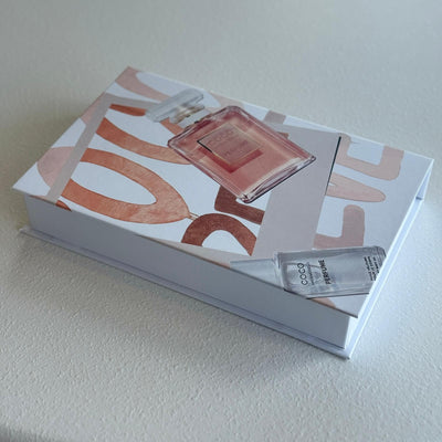 Perfume Decorative Storage Book Box