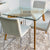 Nova Square Ash Wood Dining Table Legs Set