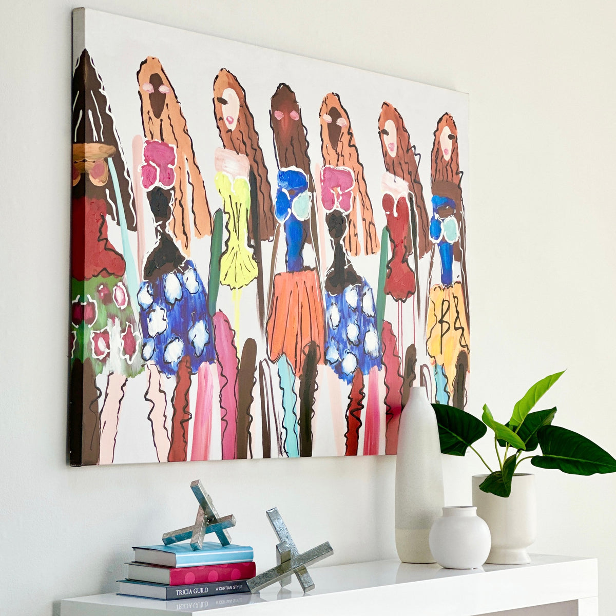 Empowered Women Oleo Canvas Art