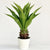 Middle Aloe Faux Potted Plant