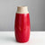 Large Round Red Ceramic Vase