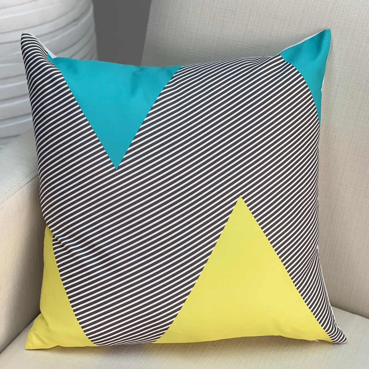 Abstract Sky Pillow