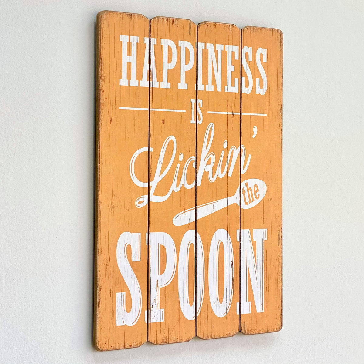 Happiness Wooden Wall Art