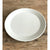 Olivia White Round Ceramic Plate