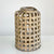 Wood Round Natural Lantern Lattice Design