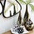 Ceramic Bottle Titanium Silver 18"