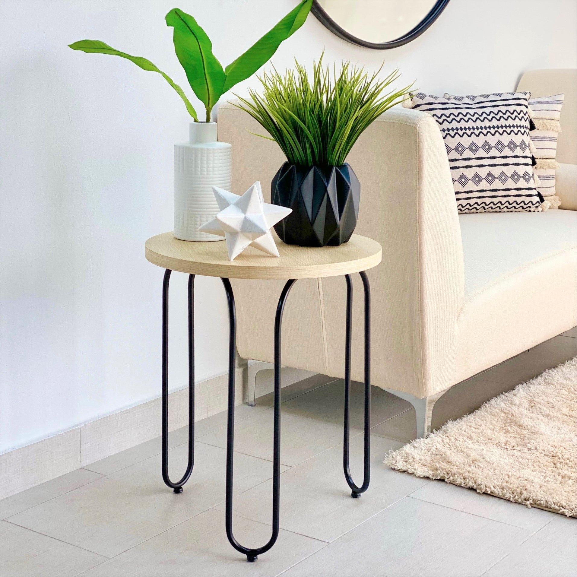 Noctis Natural Top Side Table