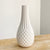 Ceramic Bellied White Vase Long Neck