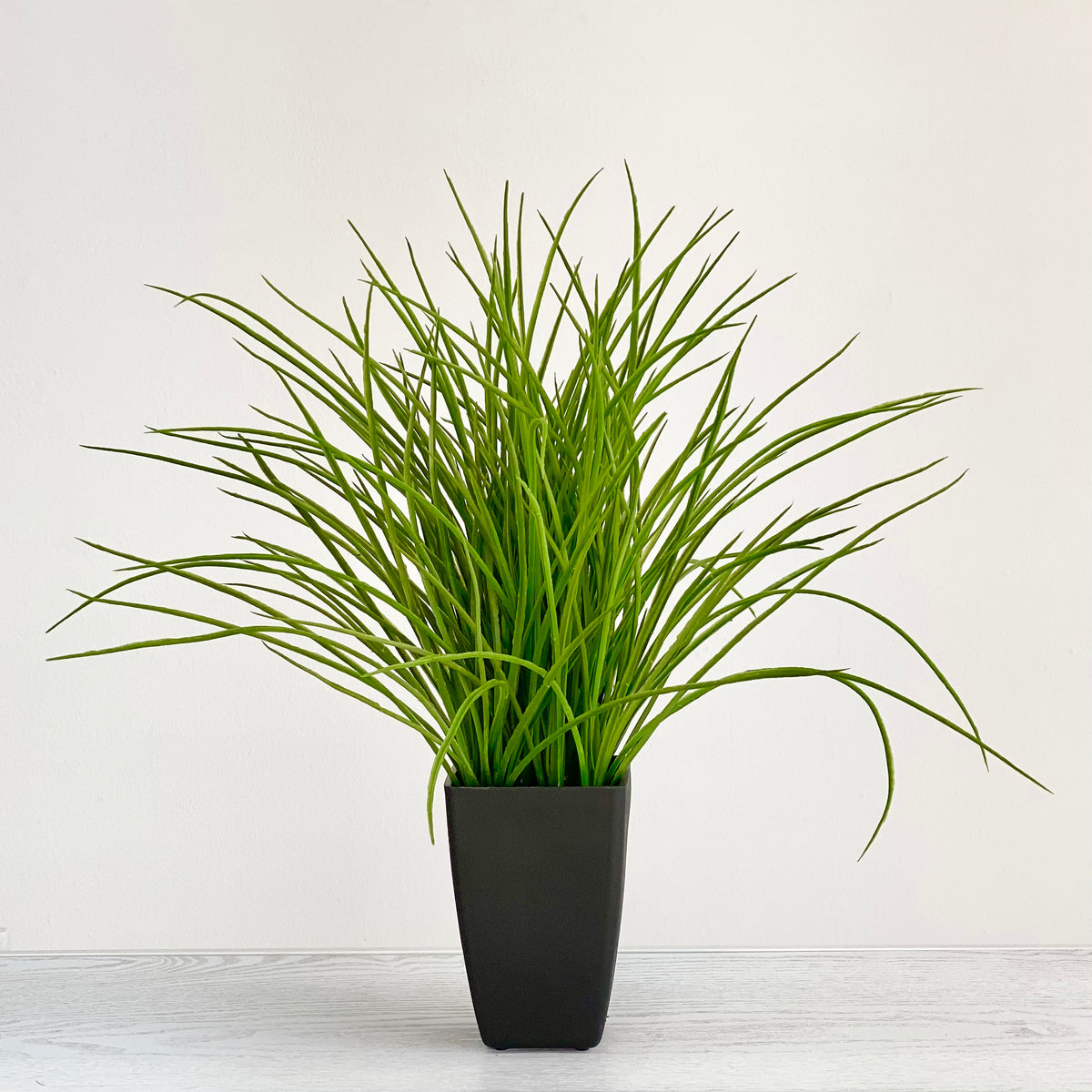 Potted Faux Grass