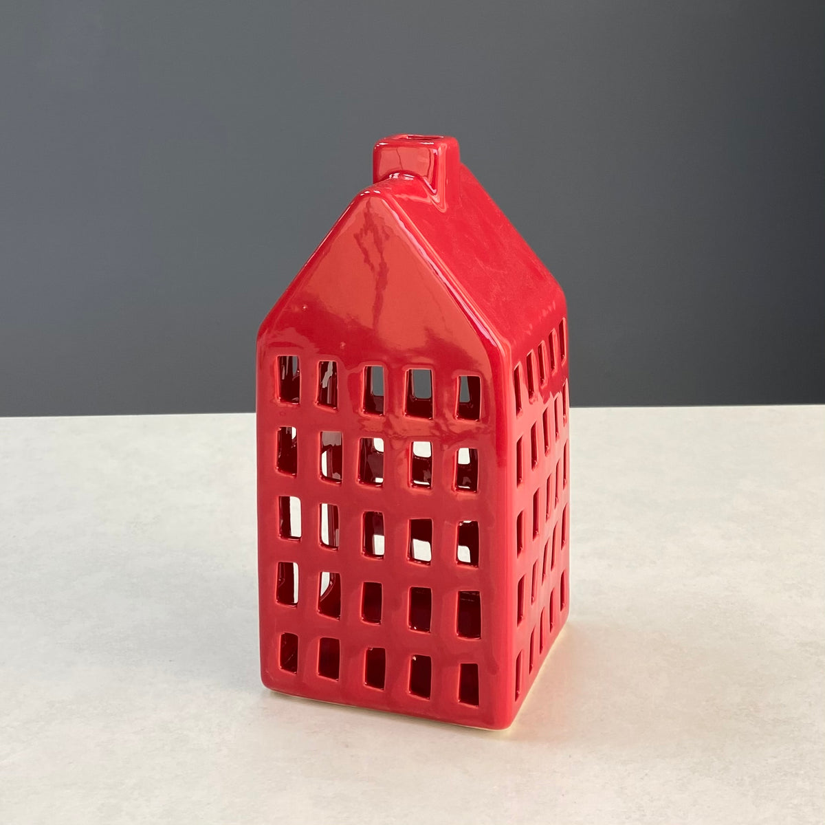 Little Red Ceramic House