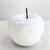Ceramic Big Smooth White Apple