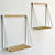 Swing Metal and Wood Shelves Set of Two