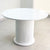 Modern Pedestal Dining White Table