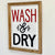 Laundry Sign Wash & Dry Wall Art