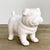 Ceramic White British Bulldog