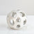 Ceramic Abstract Poly White Ball