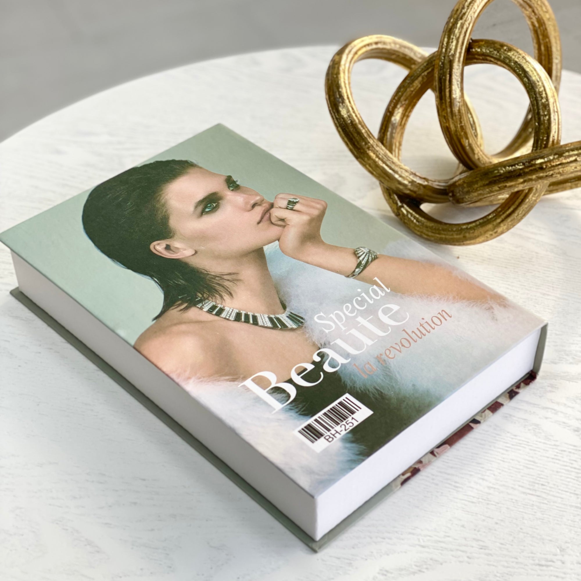 Decorative Faux Book Vogue Design