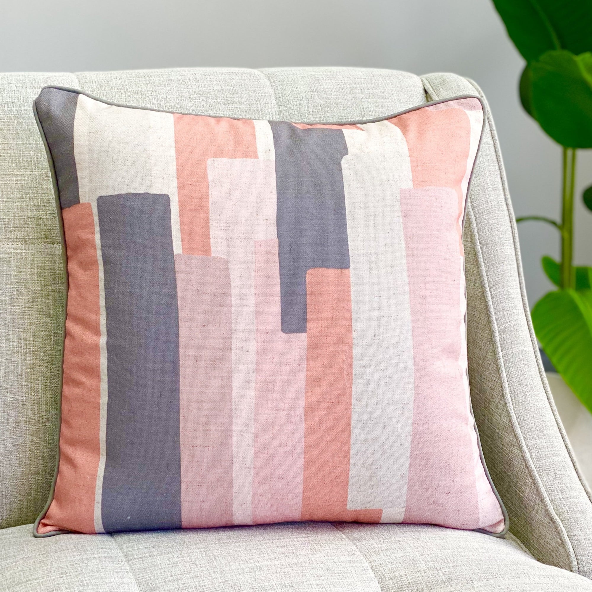 Horizon Pink Pillow