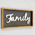 Perforated Family Wooden Wall Art