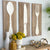 Knife Fork and Spoon Wood Wall Decor Set