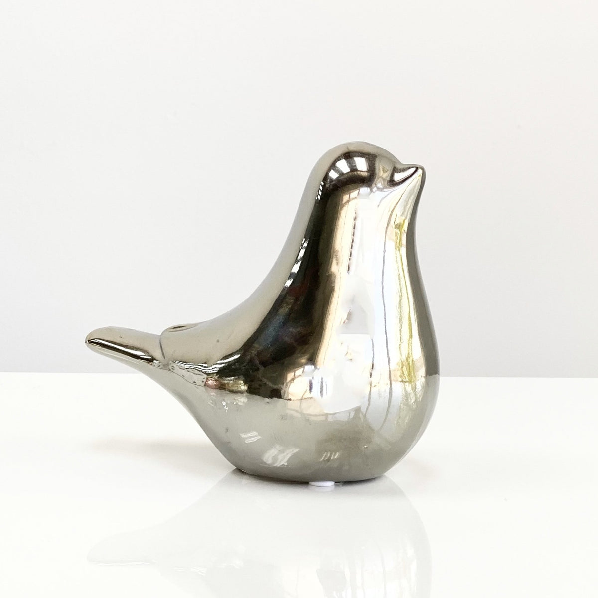 Ceramic Silver Bird