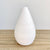 Ceramic Drop Design White Vase