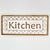 Carved "Kitchen" Wooden Wall Art