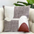 Oval Patch Tweed Pillow