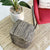 Jute and Coconut Black Stripes Ottoman