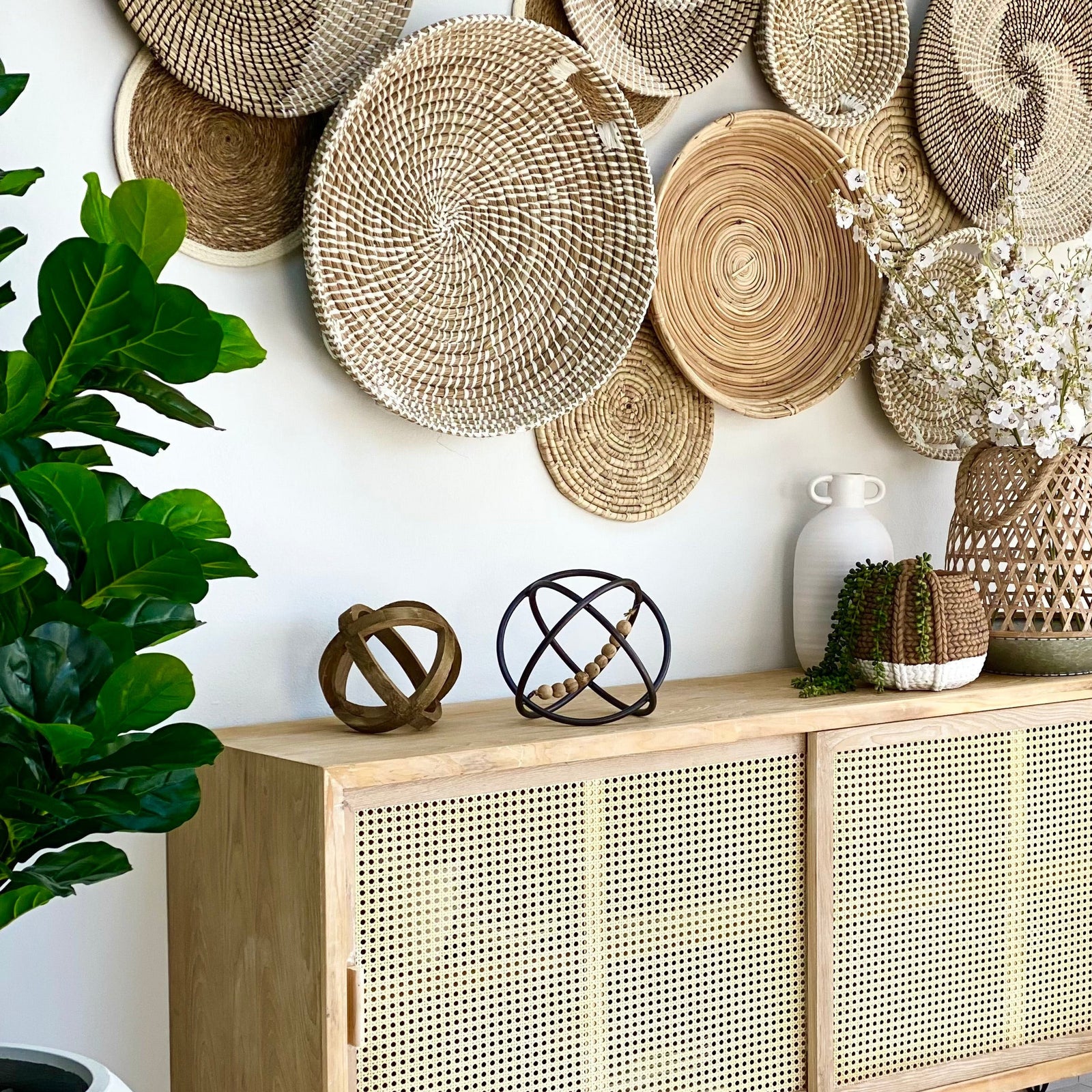 Large Round Thali Kata Handle