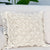 Square Ivory Macrame Handmade Pillow
