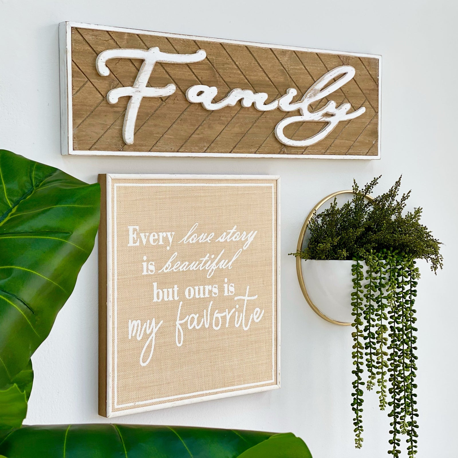 Family Wooden Wall Art
