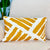 Yellow Lines Abstract Printed Pillow