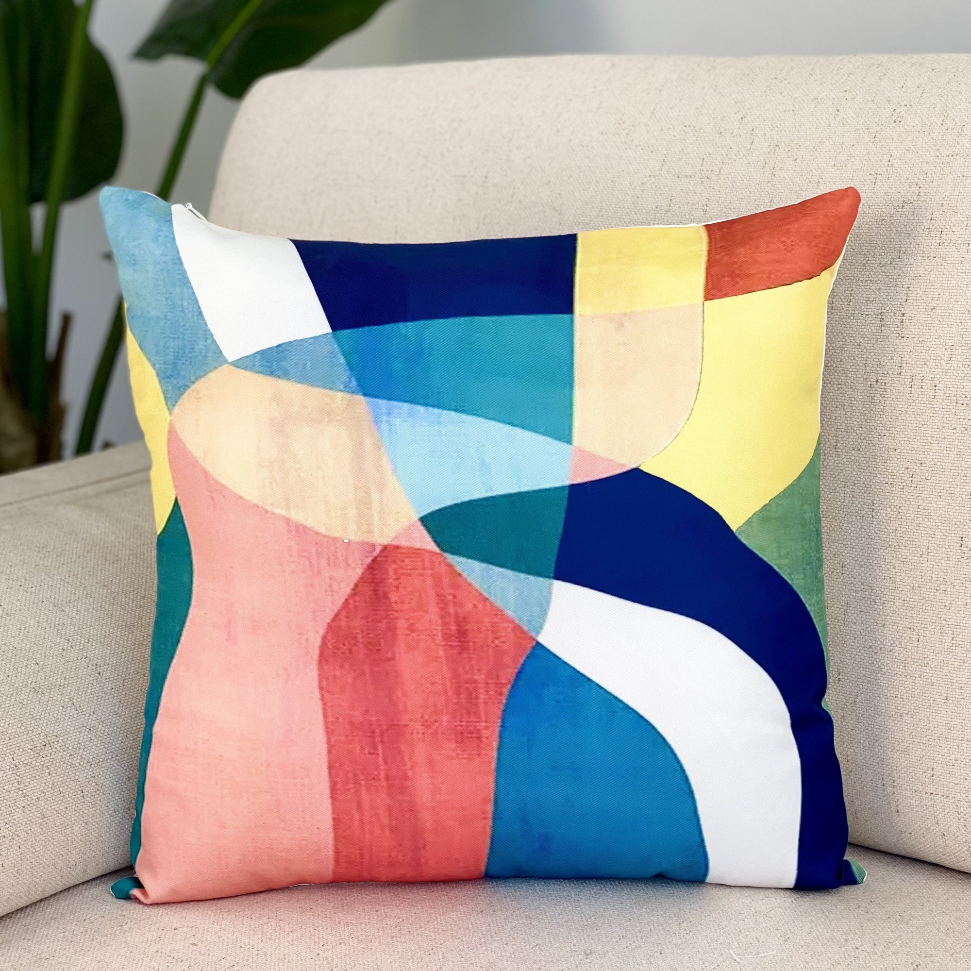 Mix Multicolor Printed Pillow