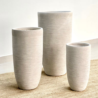 Bullet Fiber Clay Planter