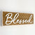 Blessed Wooden Wall Art