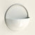 Round Silver Wall Planter
