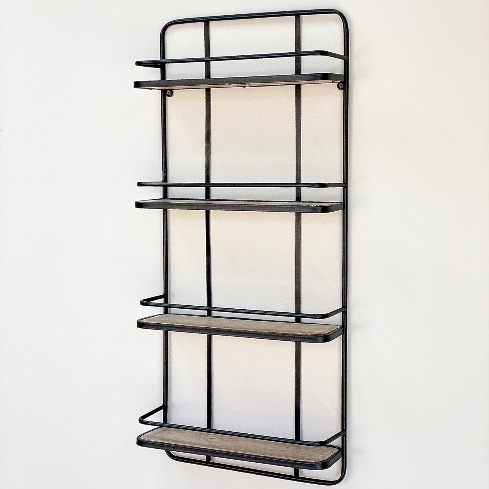 Metal Rectangular Wall Shelf