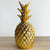 Pineapple Gold Ceramic Decor
