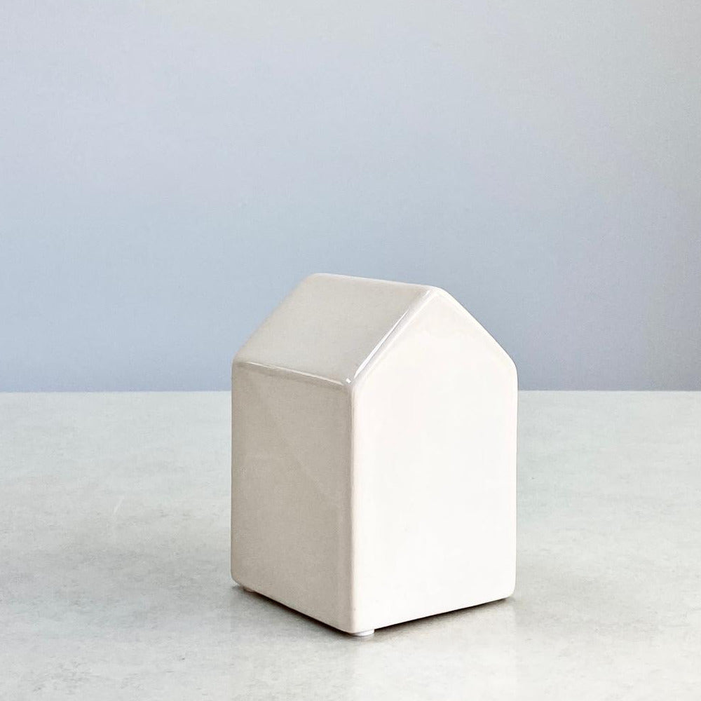 Ceramic Smooth White House