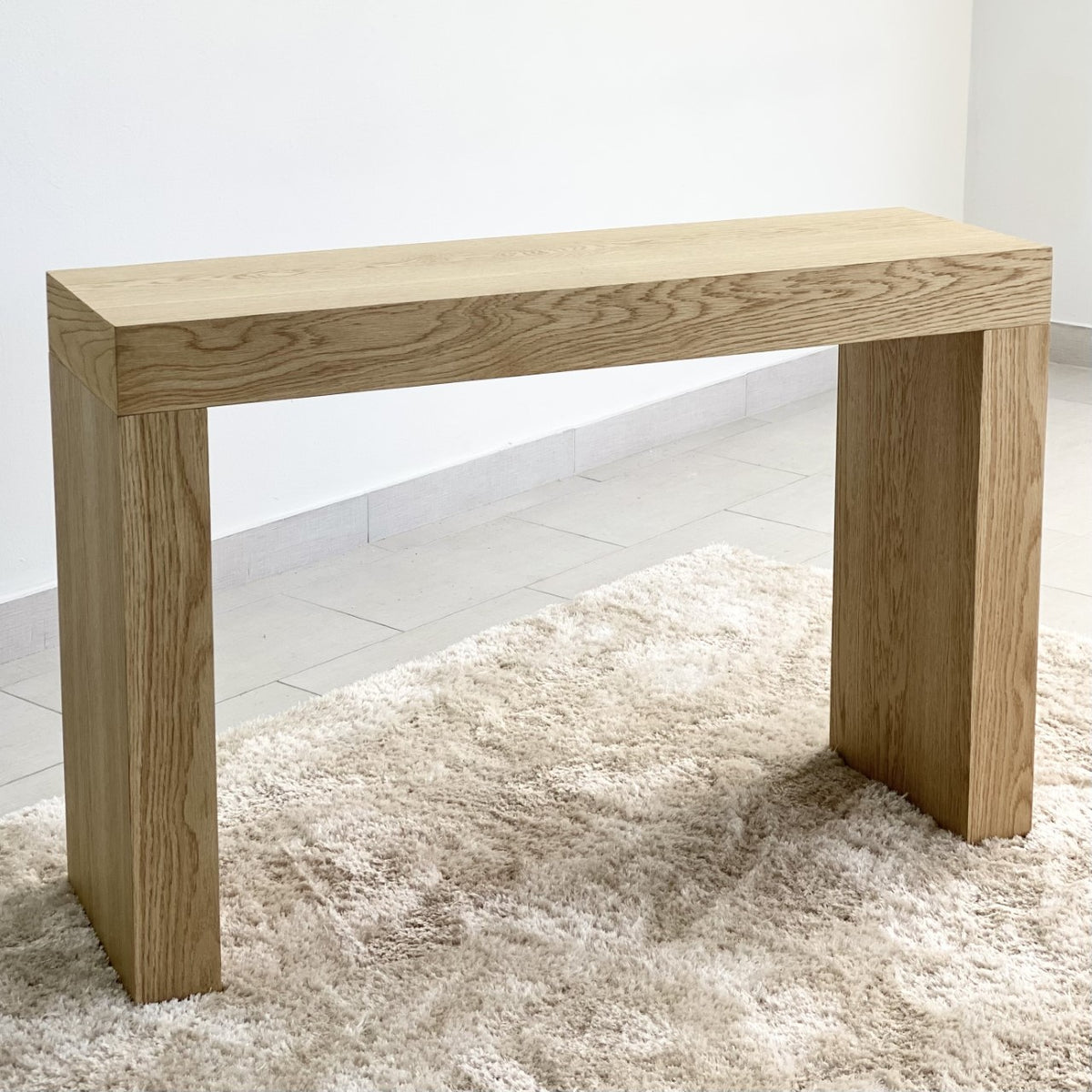 Husky Wooden Classic Natural Console Table