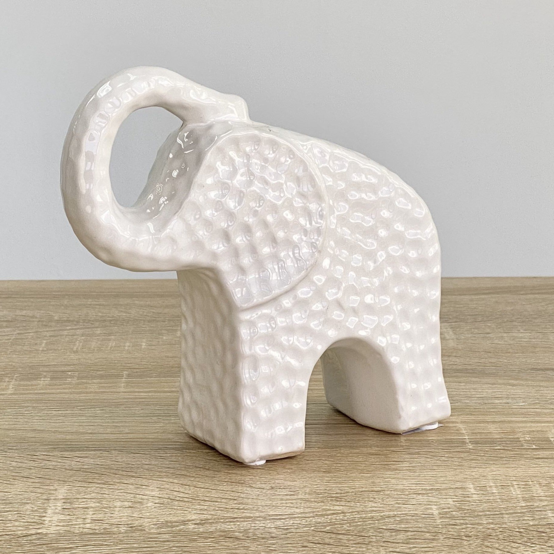 Ceramic White Elephant