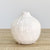 Ceramic Round Bellied Gloss White Vase