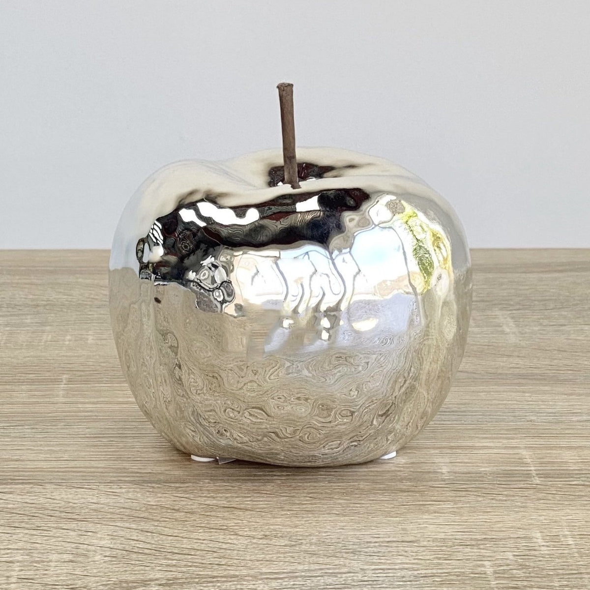 Ceramic Silver Apple