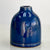 Ceramic Round Dark Blue Vase with Narrow Mouth