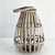 Gray Bamboo Round Bellied Lantern Small