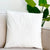 Pure White Quilted Pillow