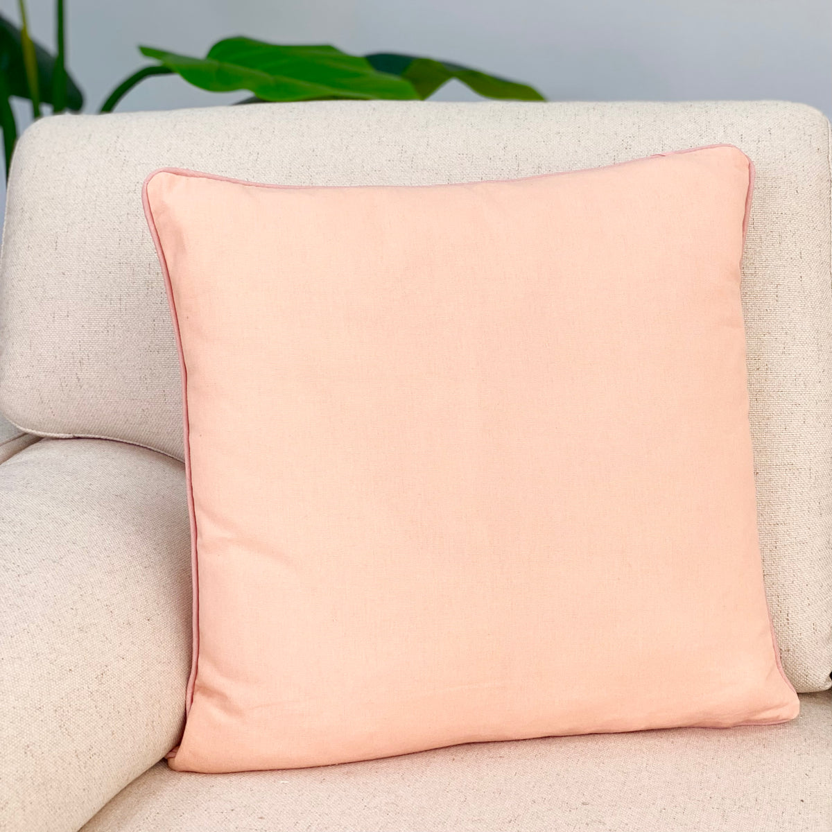 Rosa Pink Printed Pillow
