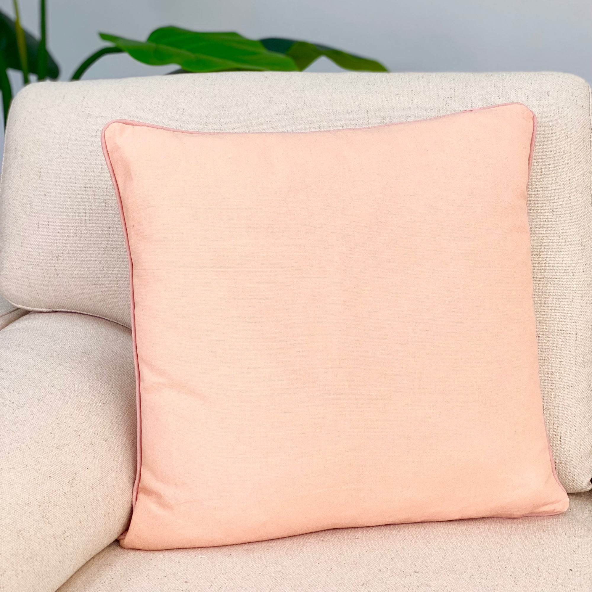 Rosa Pink Printed Pillow